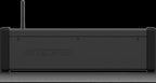 Midas MR12 12-input digital rack mixer with touchscreen interface, connected to iPad or Android tablet for live audio control.