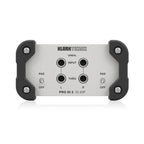 Klark Teknik DI20P Passive Stereo DI Box for live outboard audio equipment, featuring durable build and stereo input/output connections.