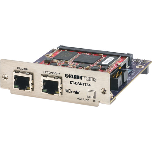 Klark Teknik KTDante64 Dante Network CM-1 Module