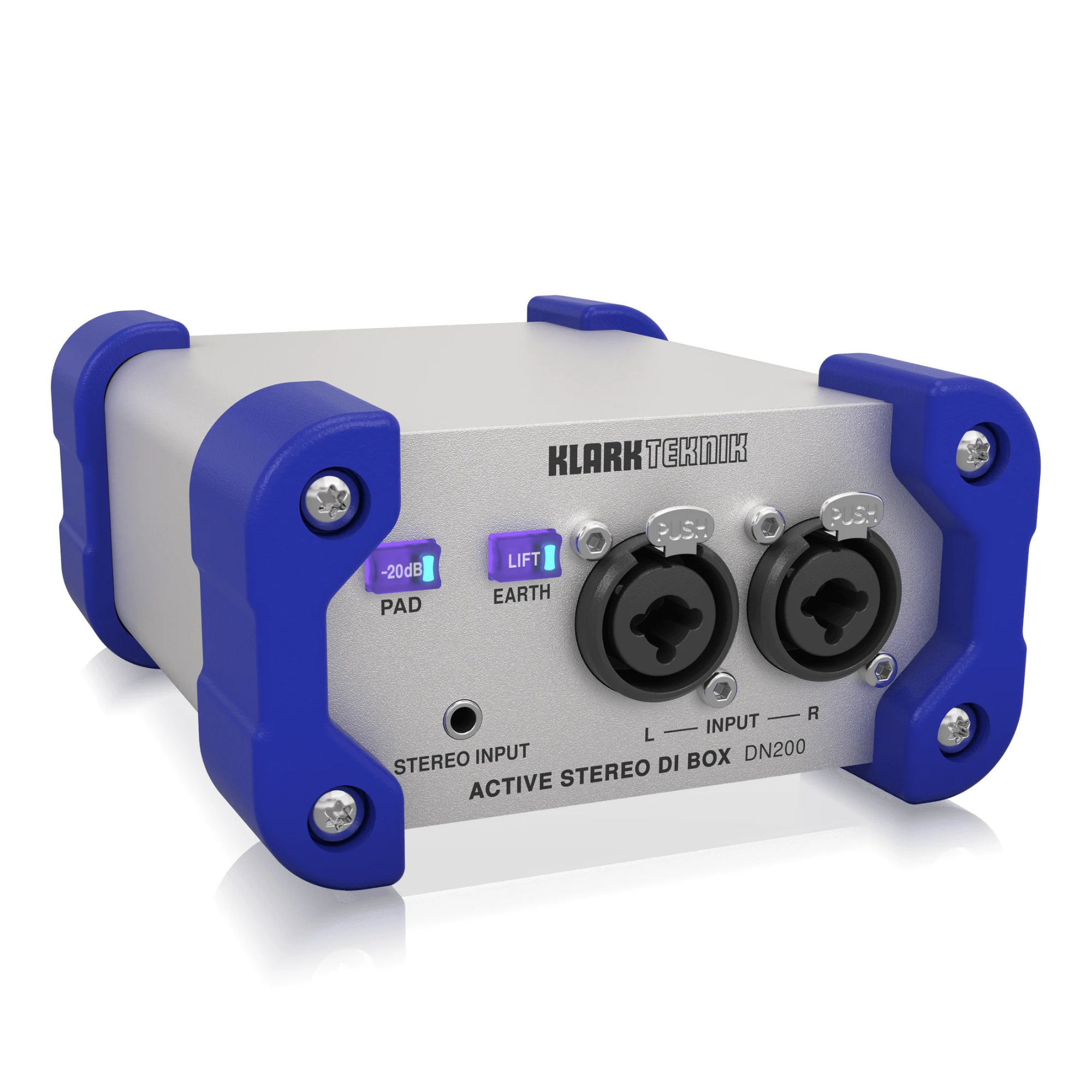 Klark Teknik DN200V2 2-Channel Active DI Box