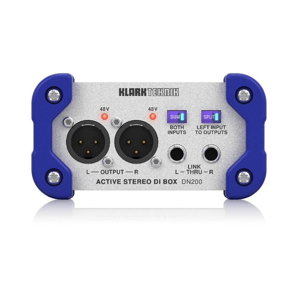 Klark Teknik DN200V2 2-Channel Active DI Box