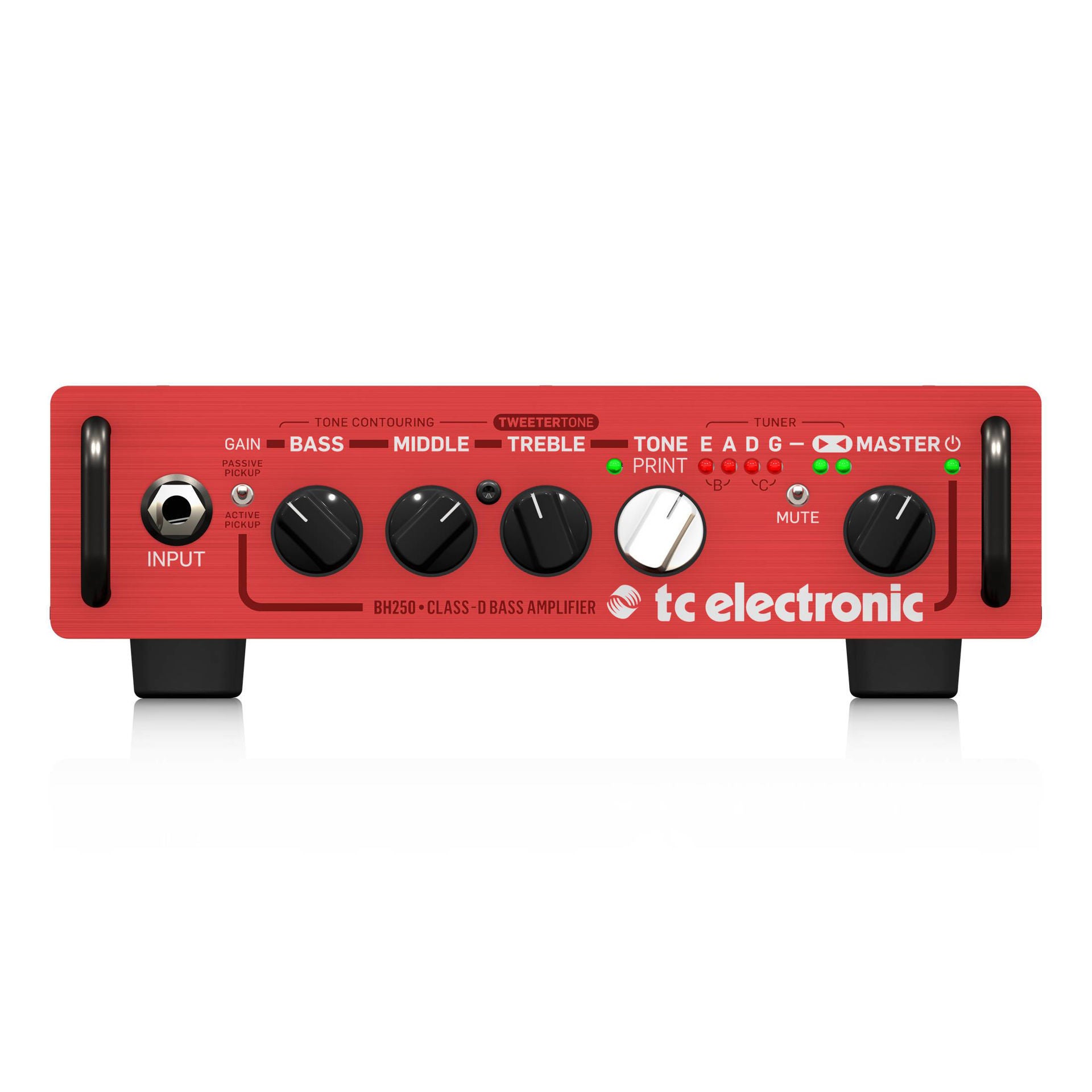 TC Electronic BH250 250 Watt Micro Bass Head Amplifier