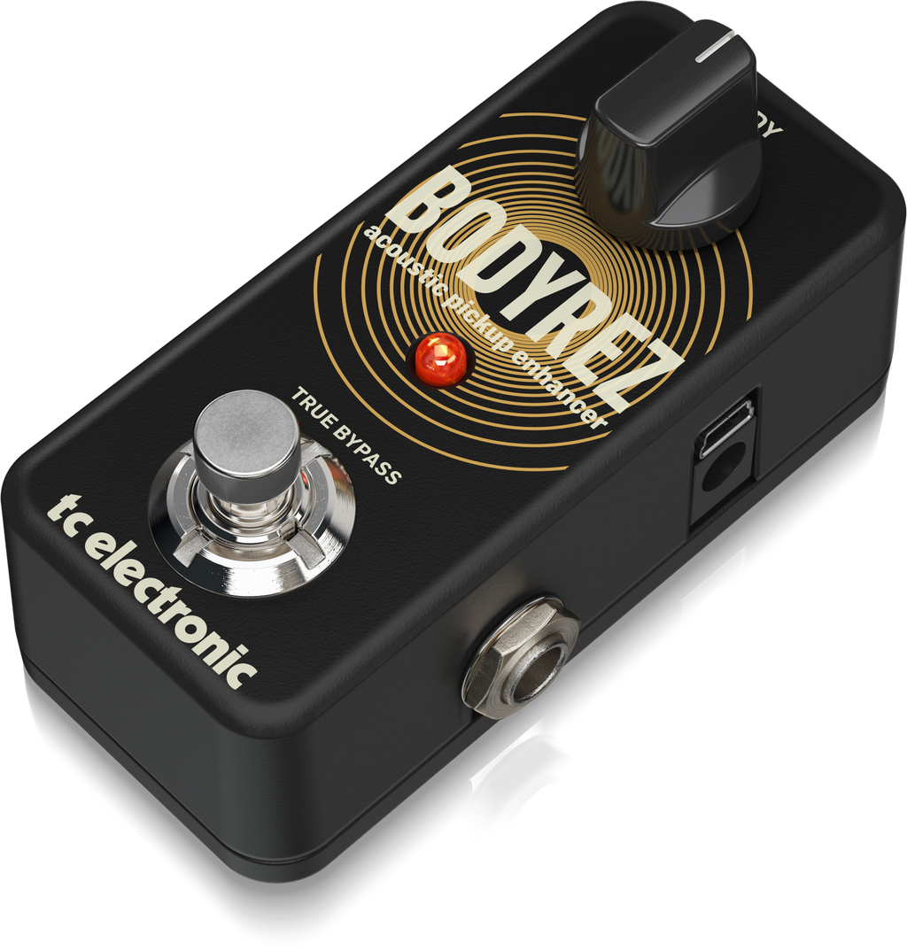 TC Electronic Bodyrez Acoustic Pickup Enhancer Guitar Effects Pedal