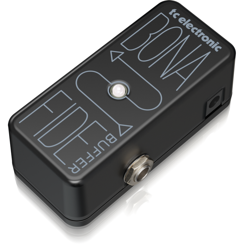 TC Electronic BonaFide Buffer High-Quality Analog Buffer Guitar Effects Pedal