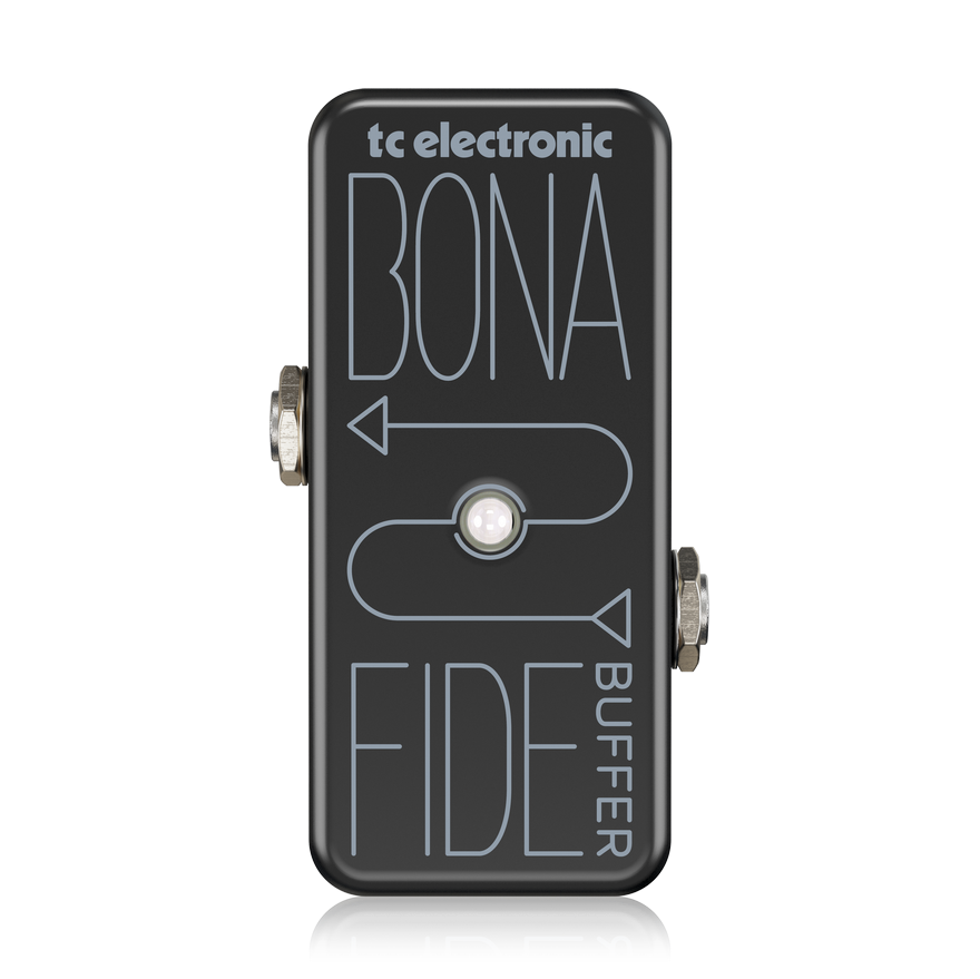 TC Electronic BonaFide Buffer High-Quality Analog Buffer Guitar Effects Pedal