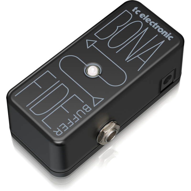TC Electronic BonaFide Buffer High-Quality Analog Buffer Guitar Effects Pedal