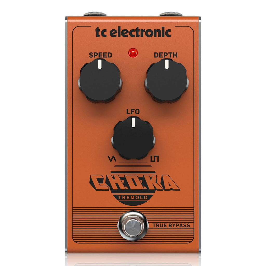 TC Electronic Choka All-Analog Tremolo Pedal Effects Pedal
