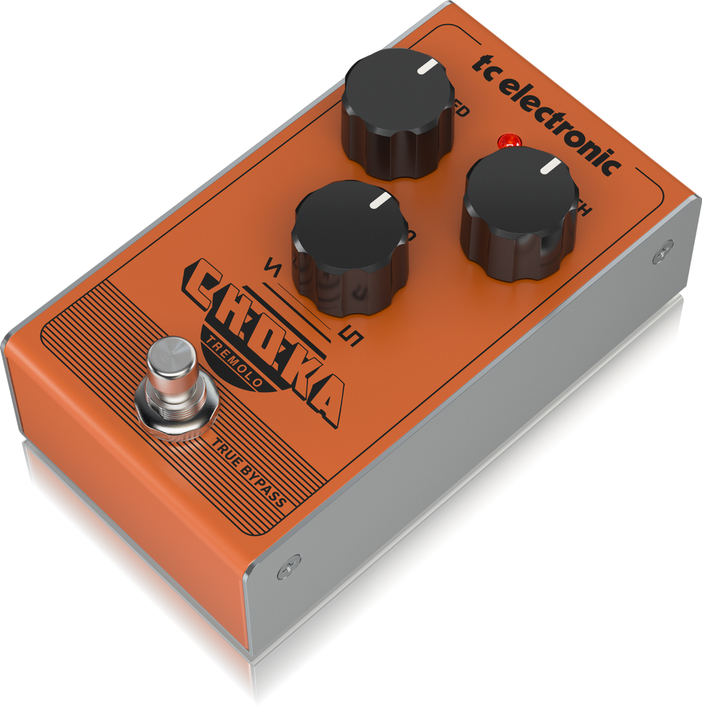 TC Electronic Choka All-Analog Tremolo Pedal Effects Pedal