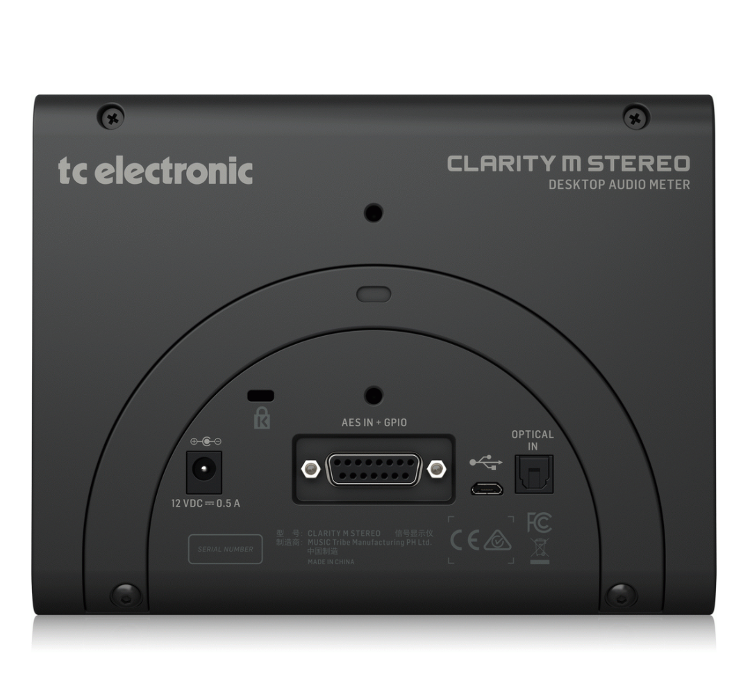 TC ELECTRONIC CLARITY M STEREO Stereo Meter with 7" Display & USB Connectivity