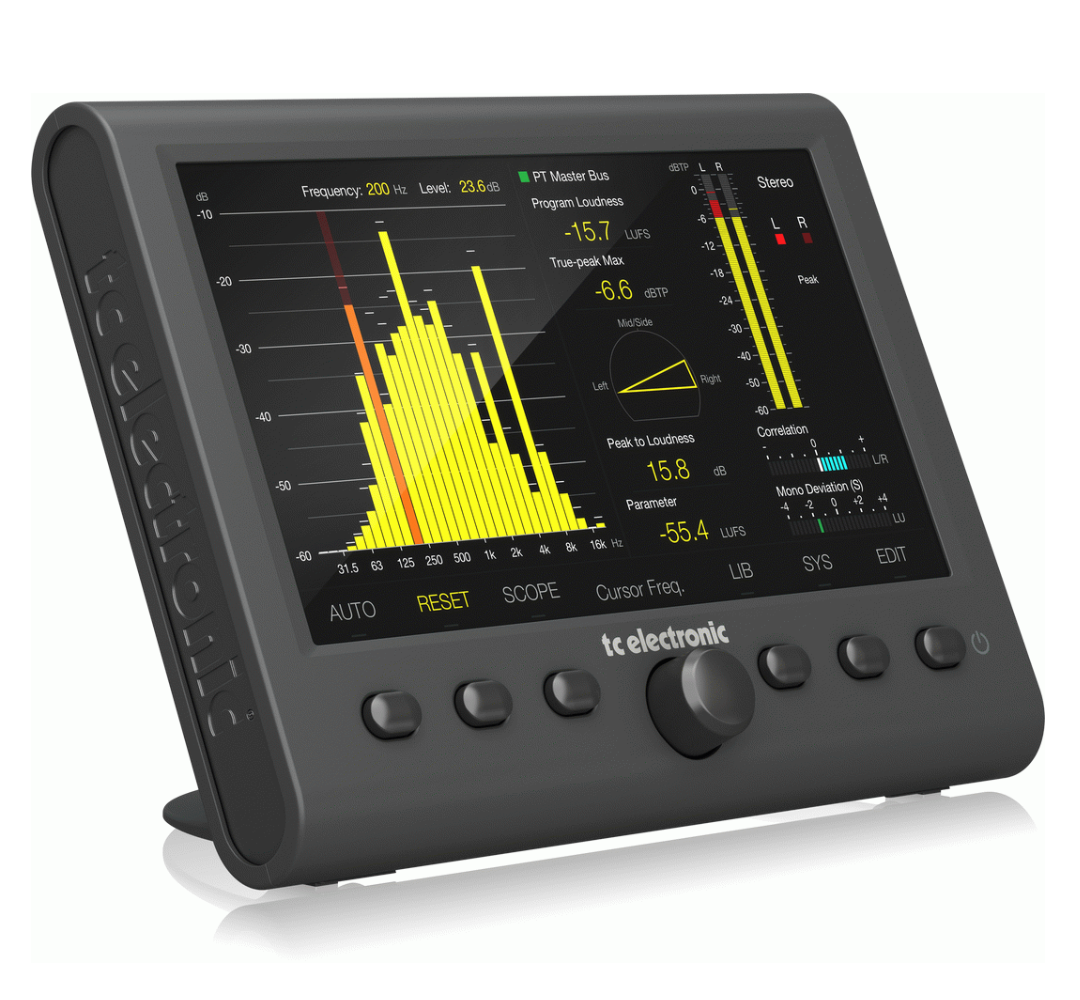 TC ELECTRONIC CLARITY M STEREO Stereo Meter with 7" Display & USB Connectivity