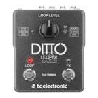 TC Electronic Ditto-X2 Stereo Dual Button Looping Guitar Effects Pedal