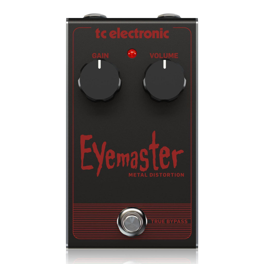 TC Electronic Eyemaster Metal Distortion Effects Pedal