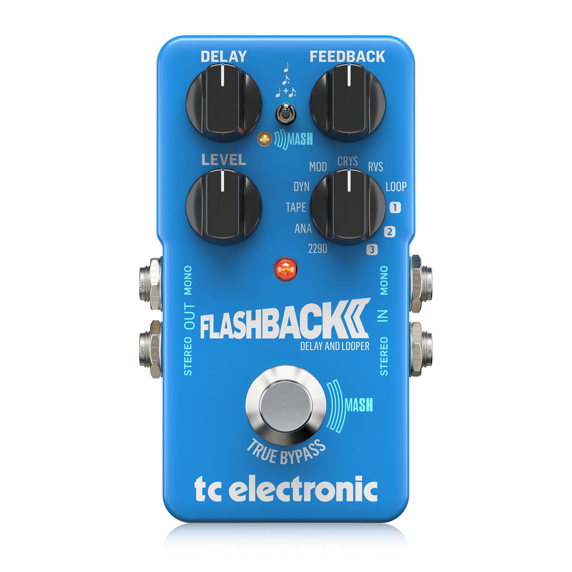 TC Electronic Flashback 2 Delay Guitar Effects Pedal