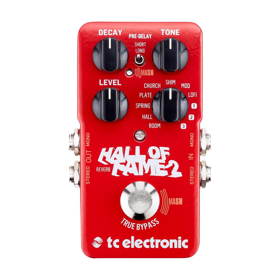 TC Electronic HOF-2 Hall of Fame Reverb 2 Guitar Effects Pedal