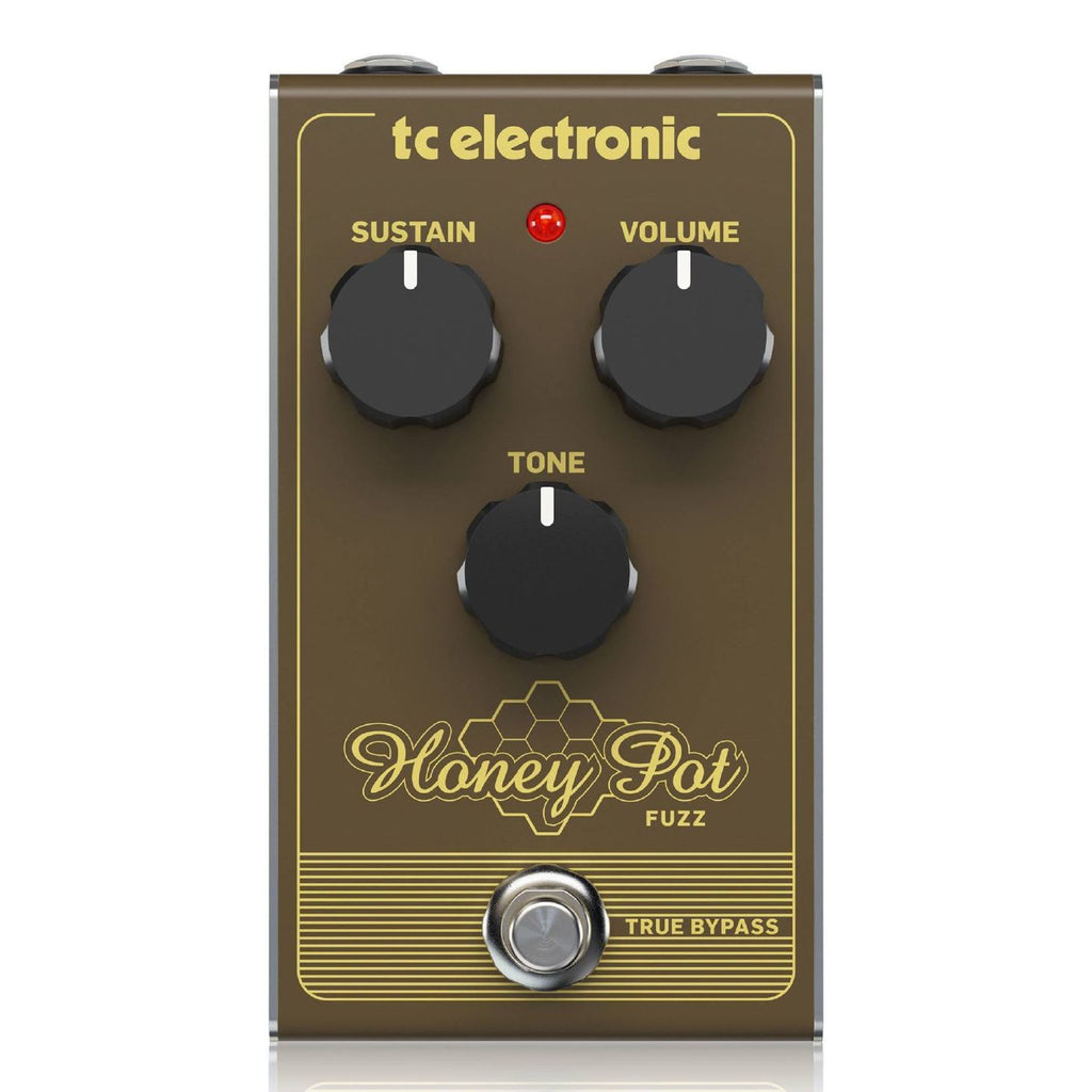 TC Electronic Honey-Pot Vintage-Flavoured Fuzz Pedal Effects Pedal