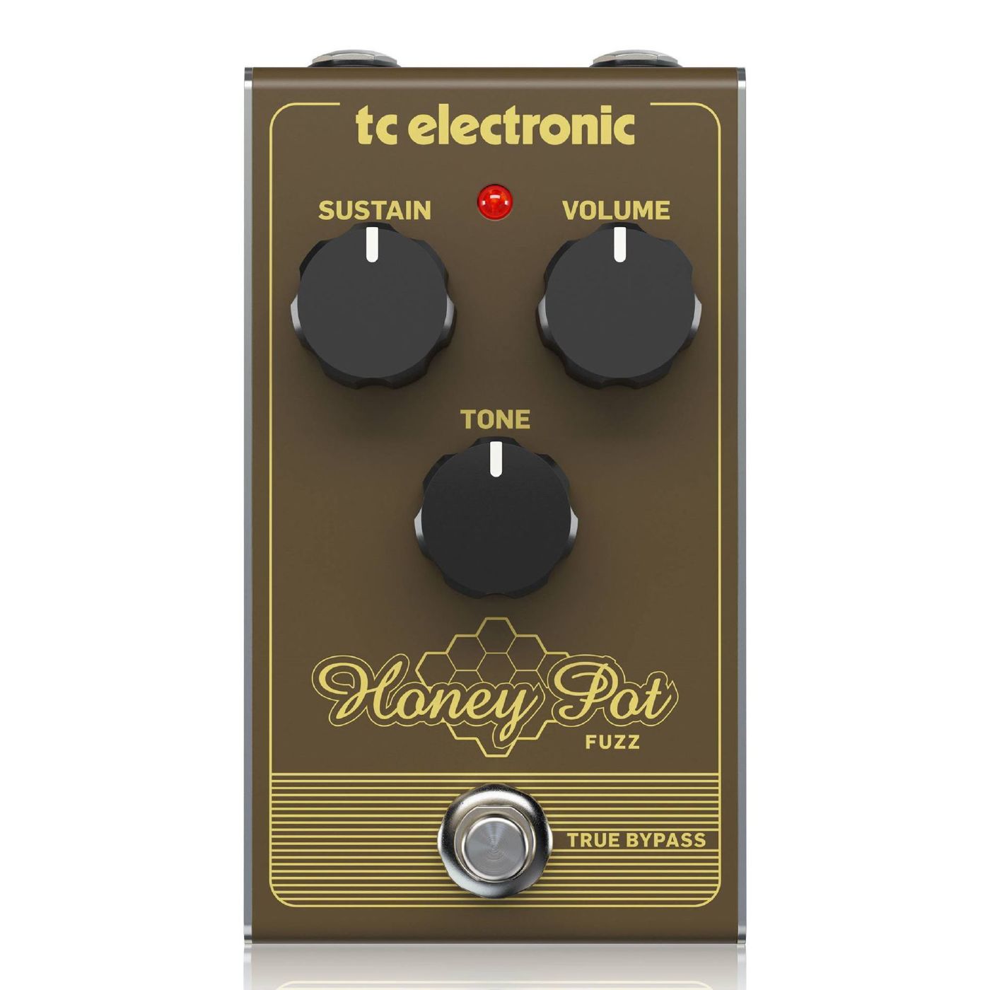 TC Electronic Honey-Pot Vintage-Flavoured Fuzz Pedal Effects Pedal