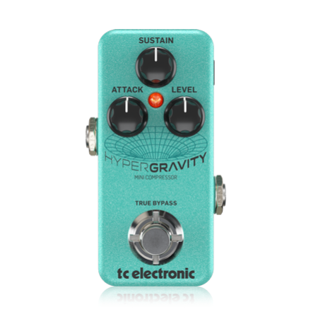 TC Electronic Hyper-G-Mini Studio-Quality Multiband Compressor Effects Pedal