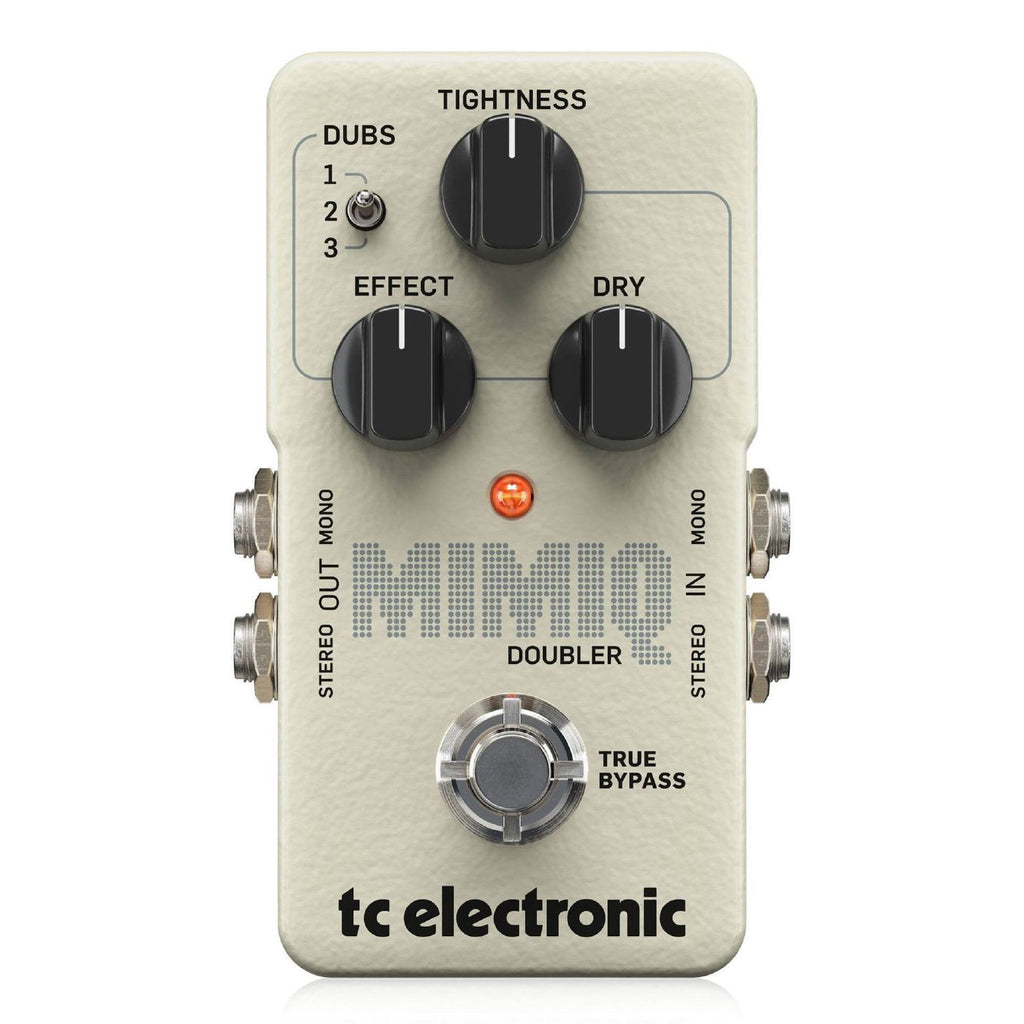 TC Electronic Mimiq Doubler Guitar Effects Pedal with True Bypass