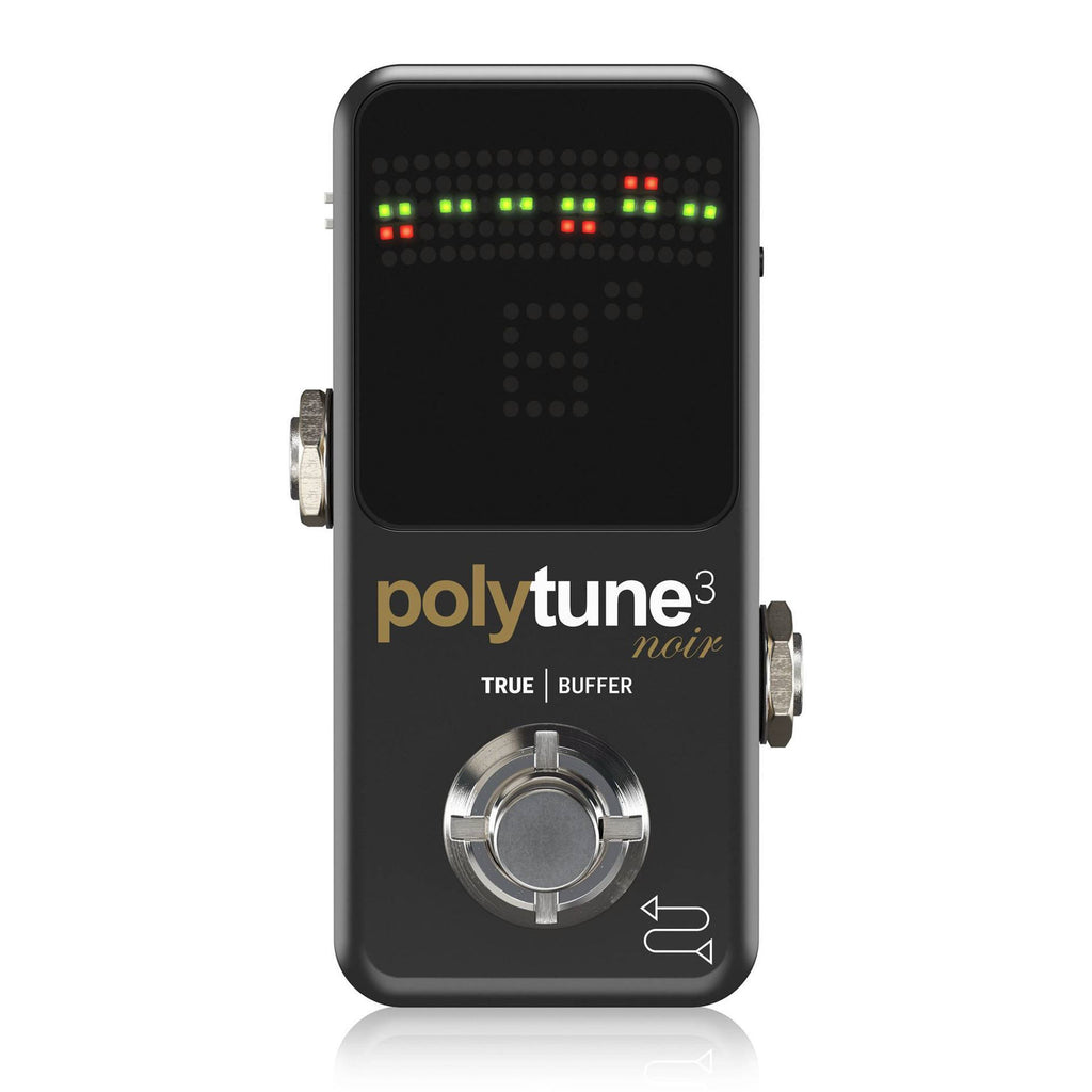 TC Electronic Polytune 3 Noir Mini Polyphonic Tuner - Black