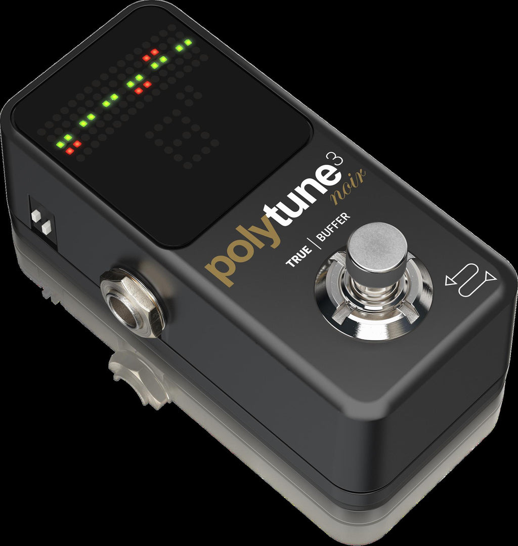 TC Electronic Polytune 3 Noir Mini Polyphonic Tuner - Black
