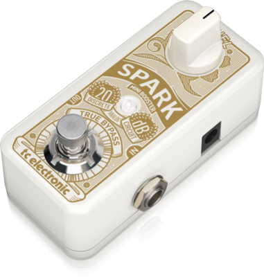 TC Electronic Spark-Mini Boost Effects Pedal with 20dB Boost