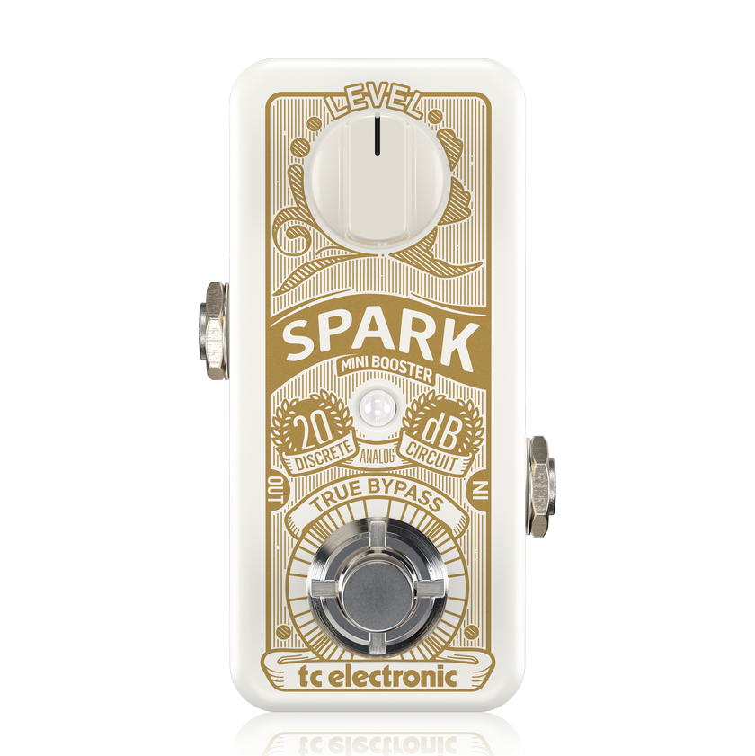 TC Electronic Spark-Mini Boost Effects Pedal with 20dB Boost