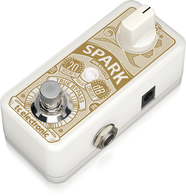 TC Electronic Spark-Mini Boost Effects Pedal with 20dB Boost