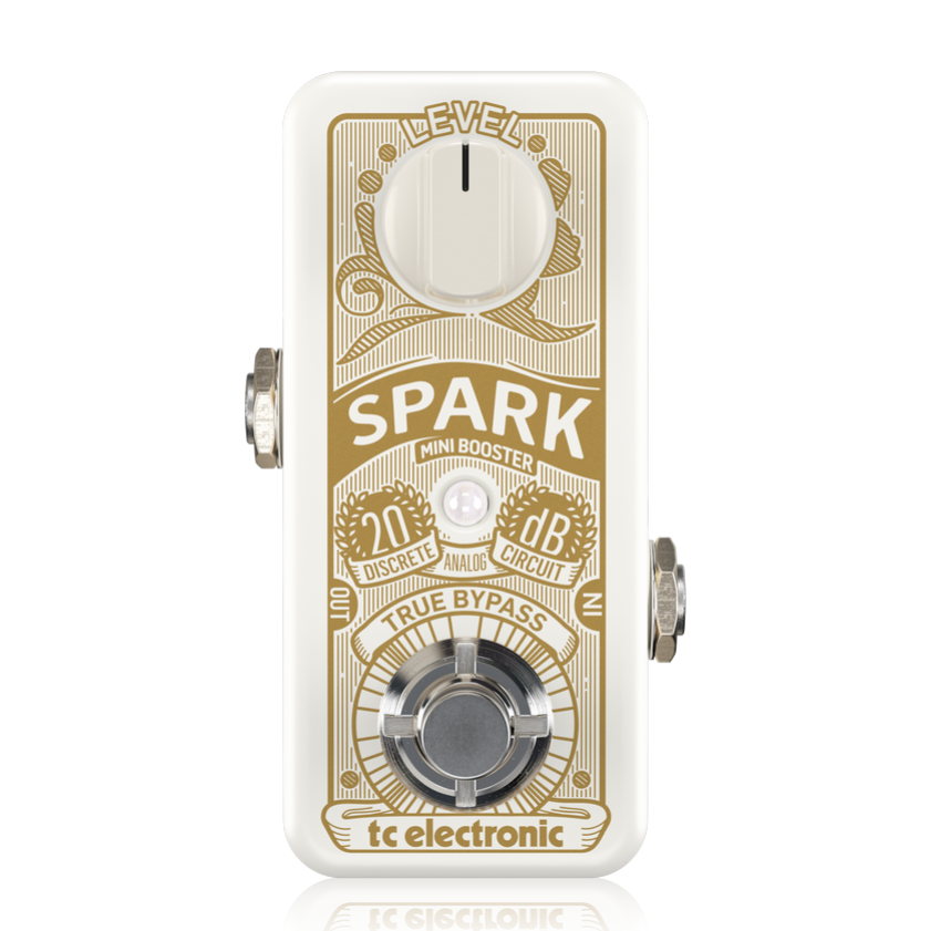 TC Electronic Spark-Mini Boost Effects Pedal with 20dB Boost