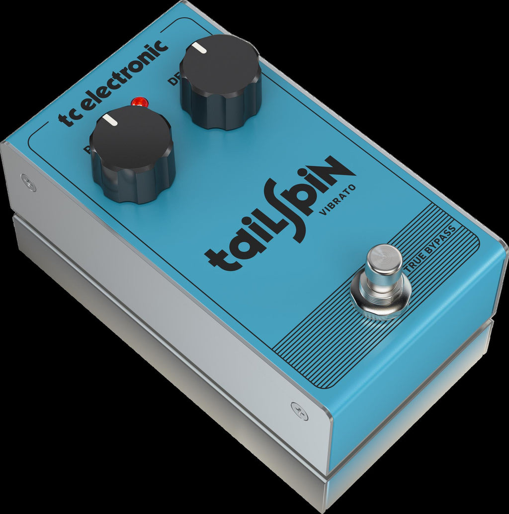 TC Electronic Tailspin True Pitch Vibrato Guitar Effects Pedal