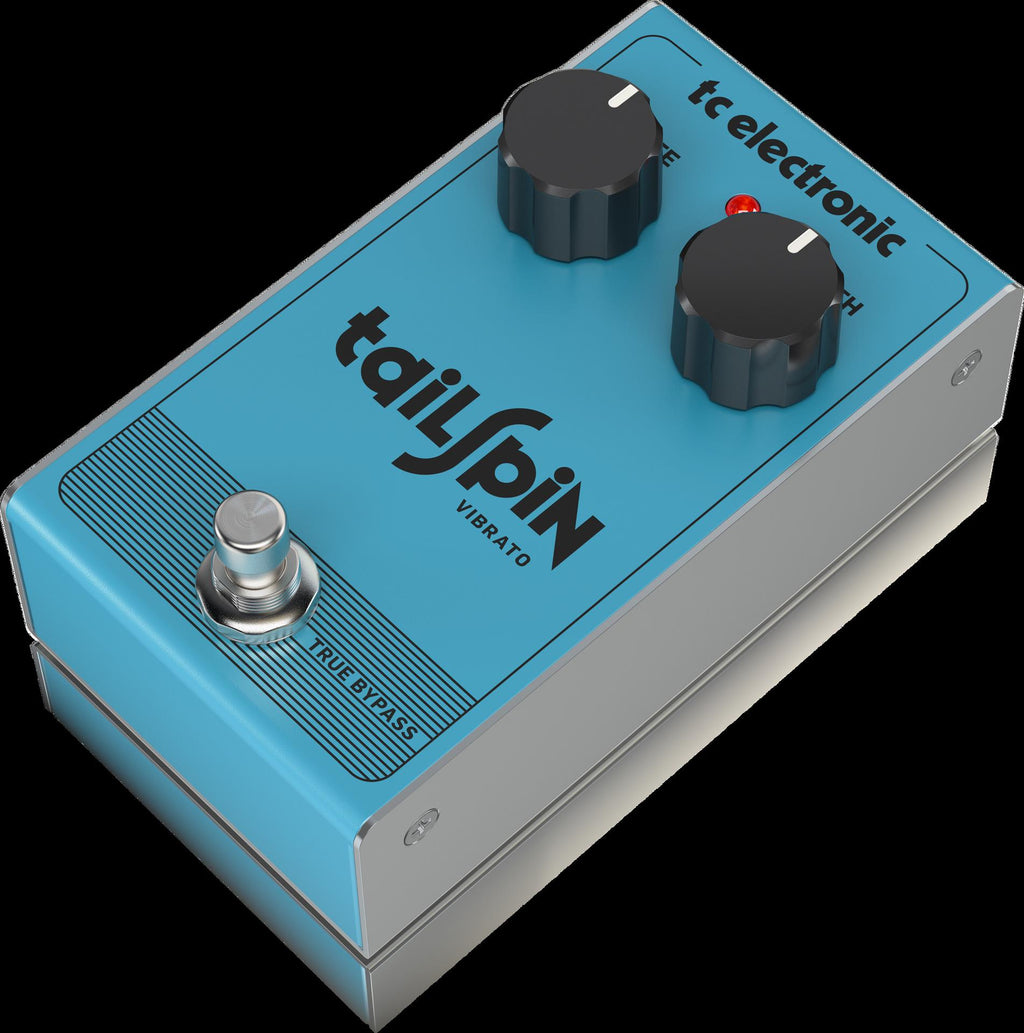 TC Electronic Tailspin True Pitch Vibrato Guitar Effects Pedal