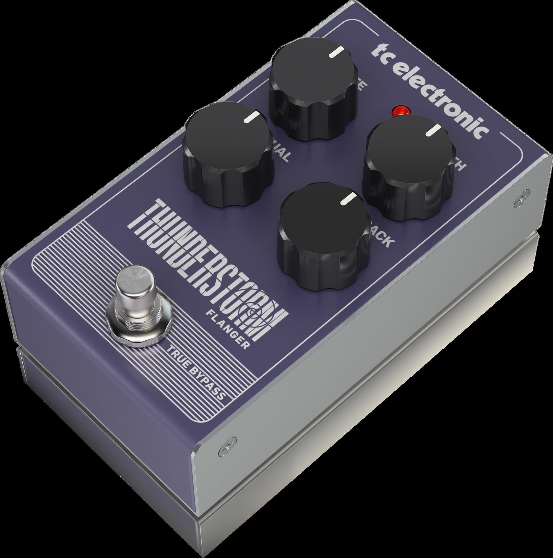 TC Electronic Thunderstorm Vintage Style Flanger Guitar Effects Pedal