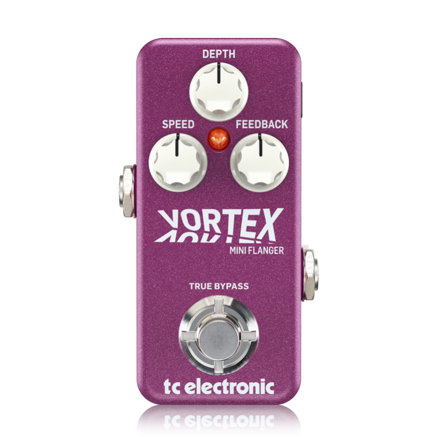 TC Electronic Vortex Mini Vortex Flanger Effects Pedal