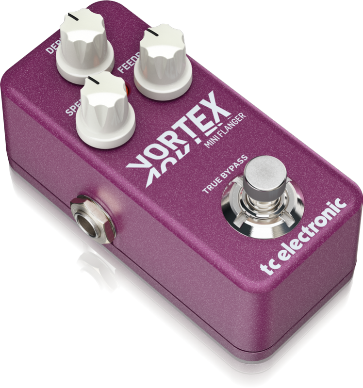 TC Electronic Vortex Mini Vortex Flanger Effects Pedal
