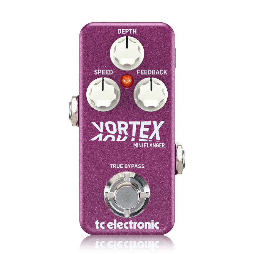 TC Electronic Vortex Mini Vortex Flanger Effects Pedal