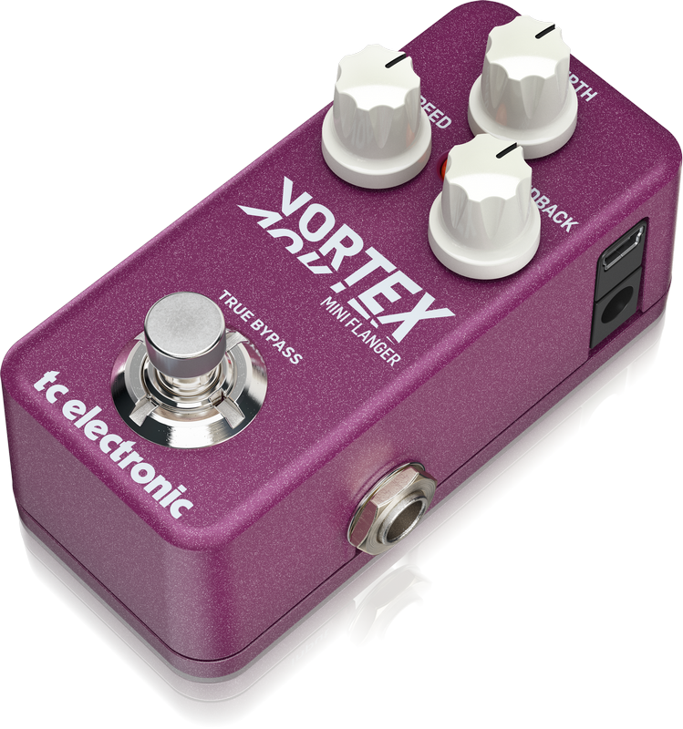TC Electronic Vortex Mini Vortex Flanger Effects Pedal