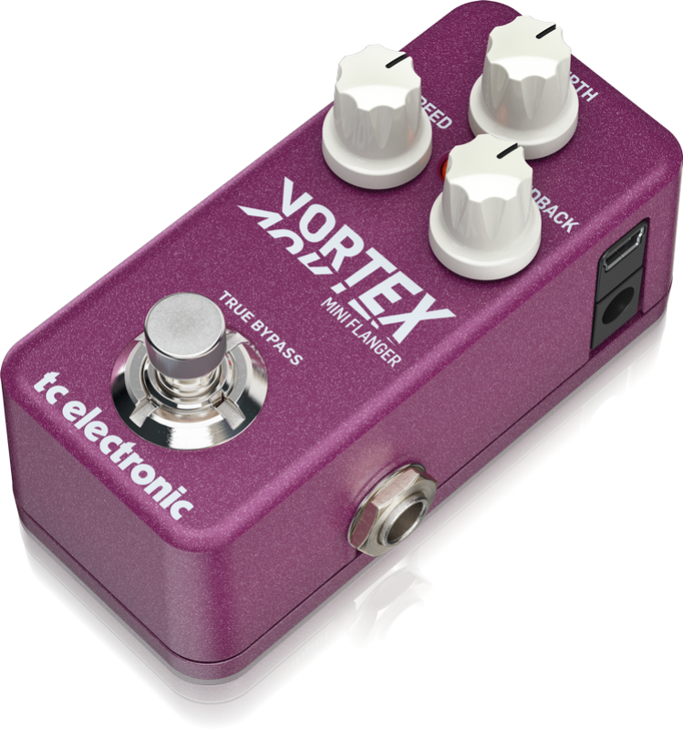 TC Electronic Vortex Mini Vortex Flanger Effects Pedal
