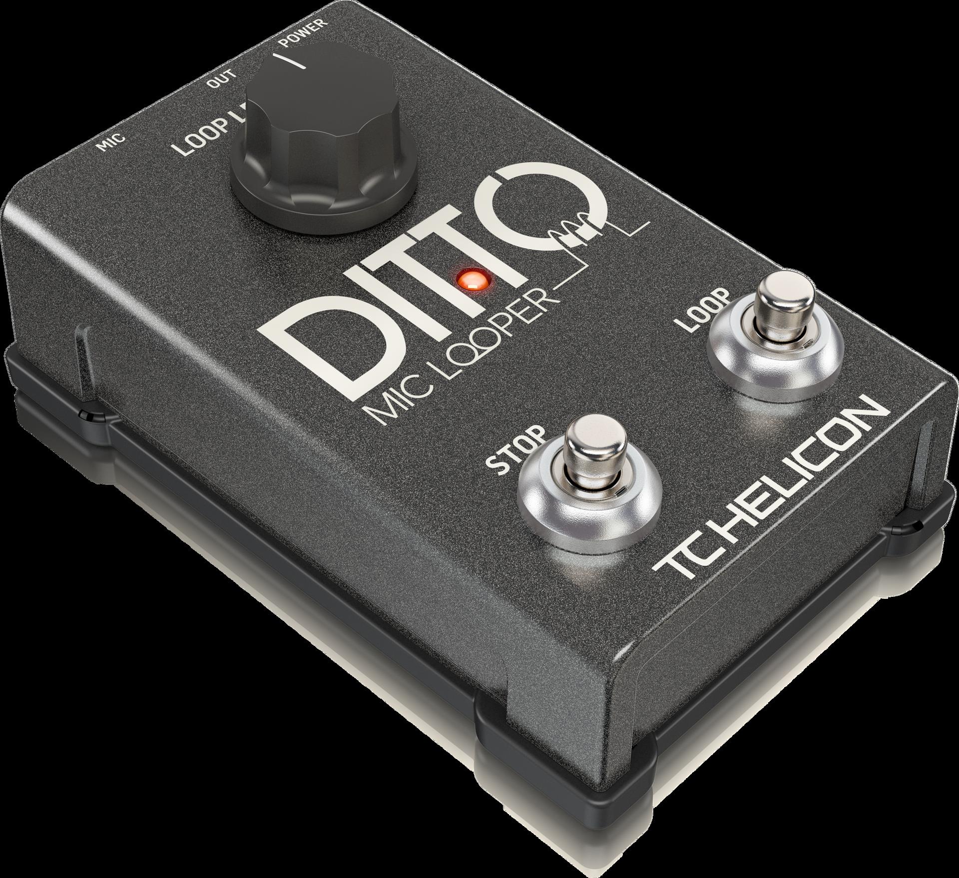 TC Helicon Ditto Mic Looper Guitar Effects Pedal