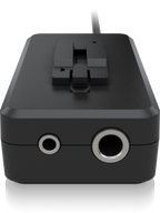 TC Electronic Go-Guitar portable guitar interface connected to mobile device for high-quality audio recording and guitar input.