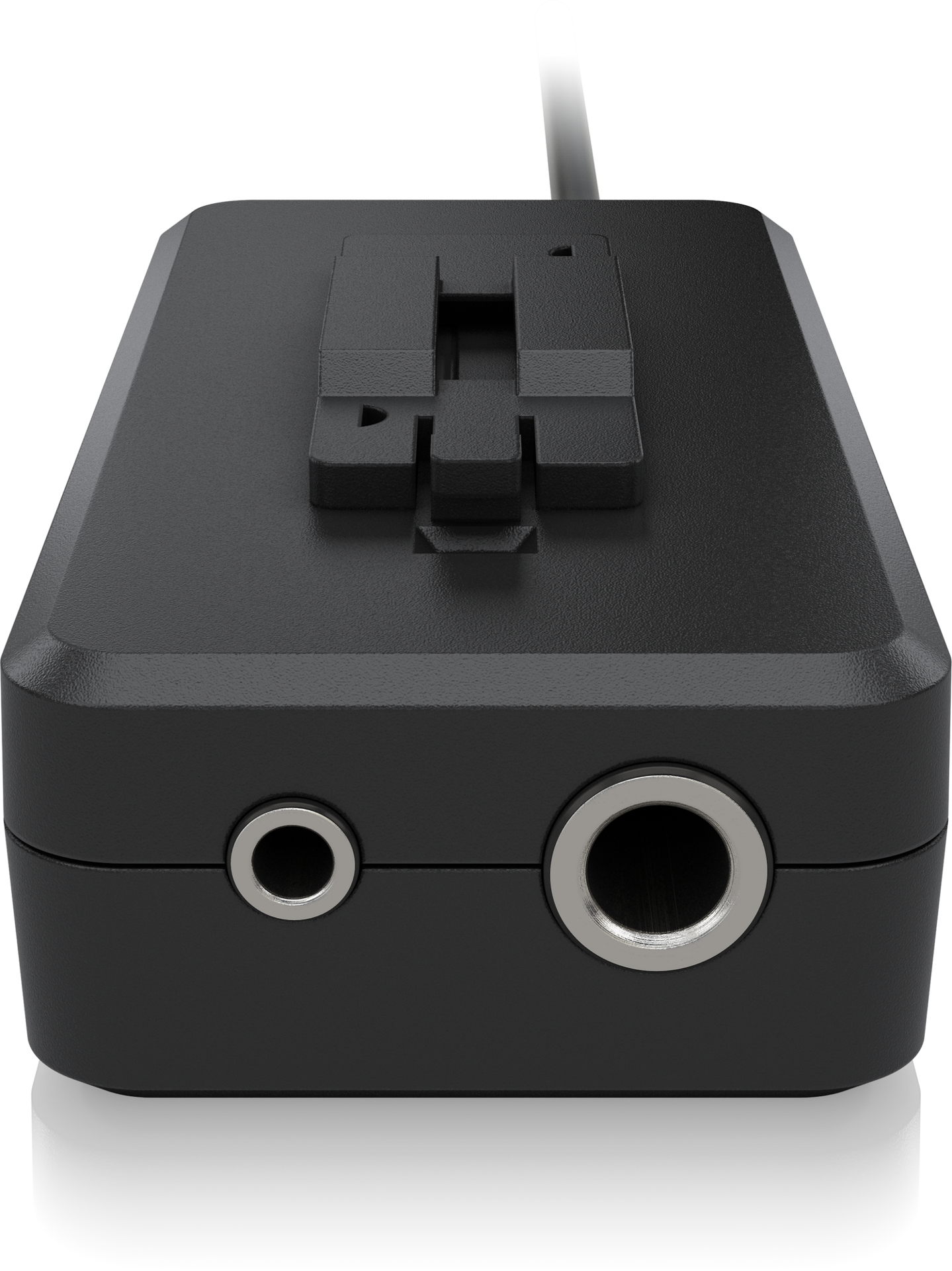 TC Electronic Go-Guitar portable guitar interface connected to mobile device for high-quality audio recording and guitar input.