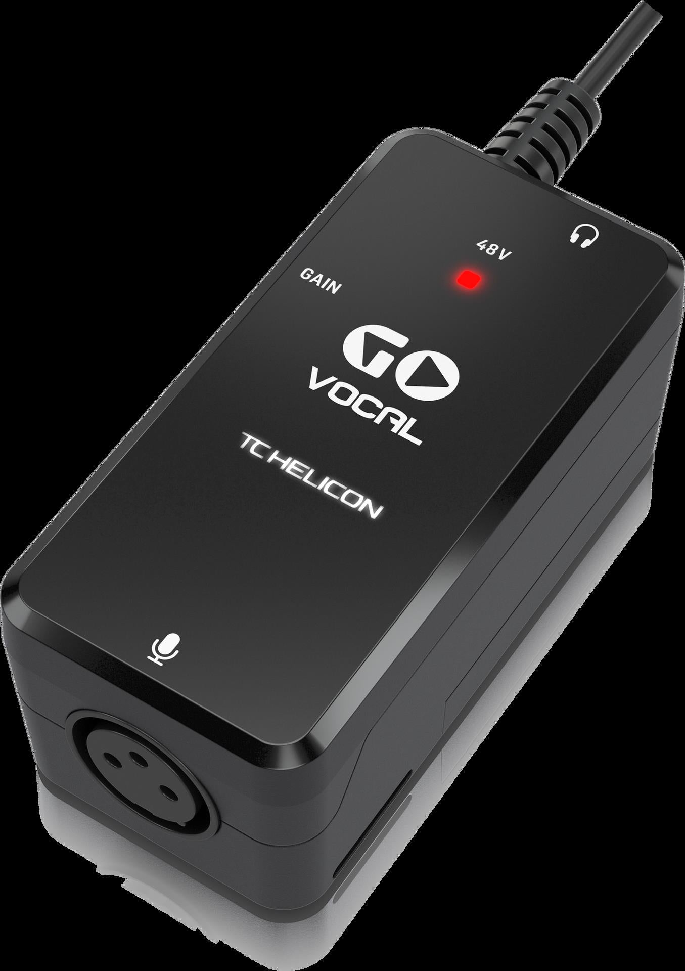 TC Helicon Go Vocal Microphone Preamp for Mobile Devices