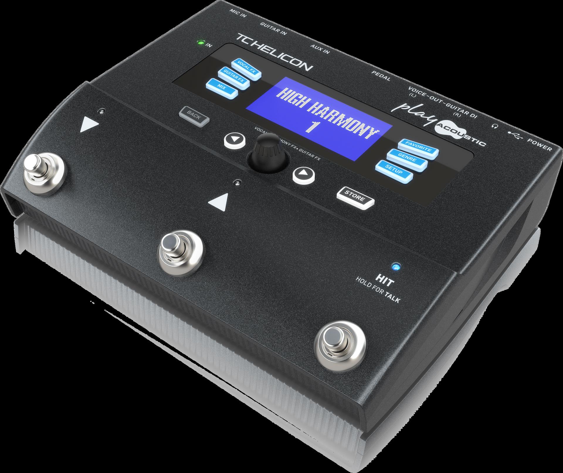 TC Helicon Voicelive Play Acoustic Effects Pedal with BodyRez & DI