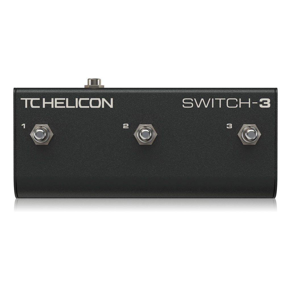 TC Helicon Switch 3-Footswitch Guitar Pedal