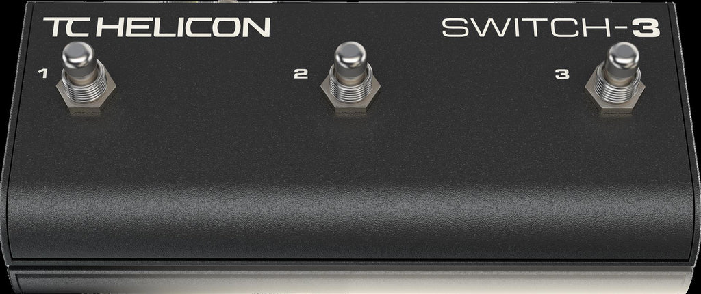 TC Helicon Switch 3-Footswitch Guitar Pedal