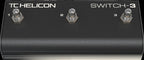 TC Helicon Switch 3-Footswitch Guitar Pedal