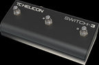 TC Helicon Switch 3-Footswitch Guitar Pedal