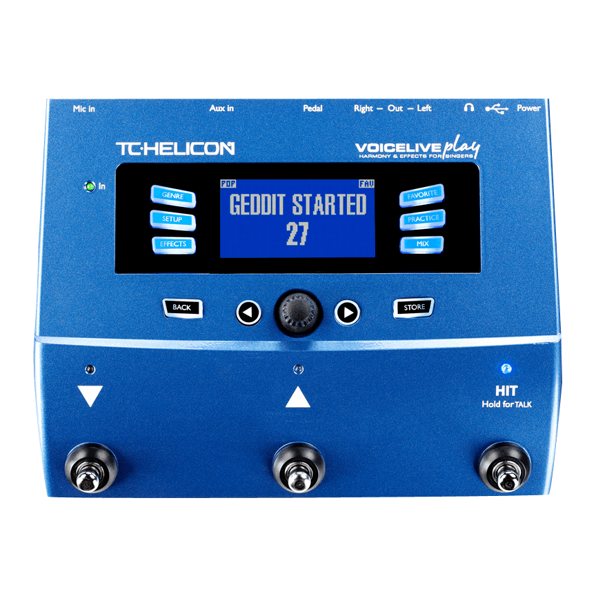 TC Voicelive Play Vocal Processor Effects Pedal