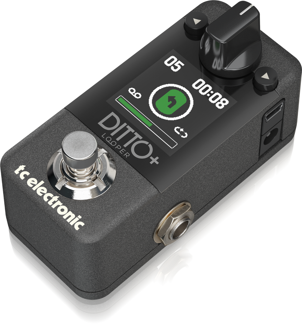 TC Electronic Ditto+ Looper Effects Pedal