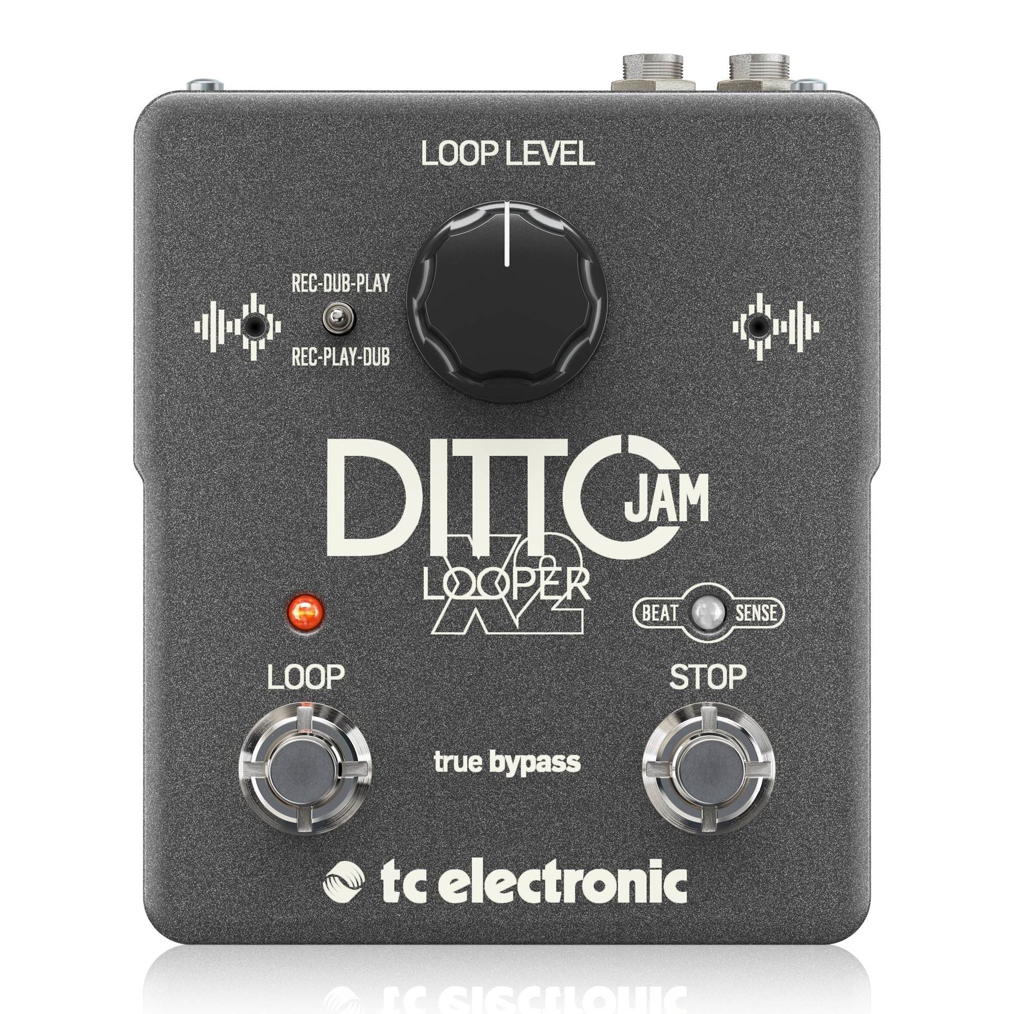 TC Electronic Ditto Jam X2 Intuitive Looper Effects Pedal with Responsive BeatSense Technology
