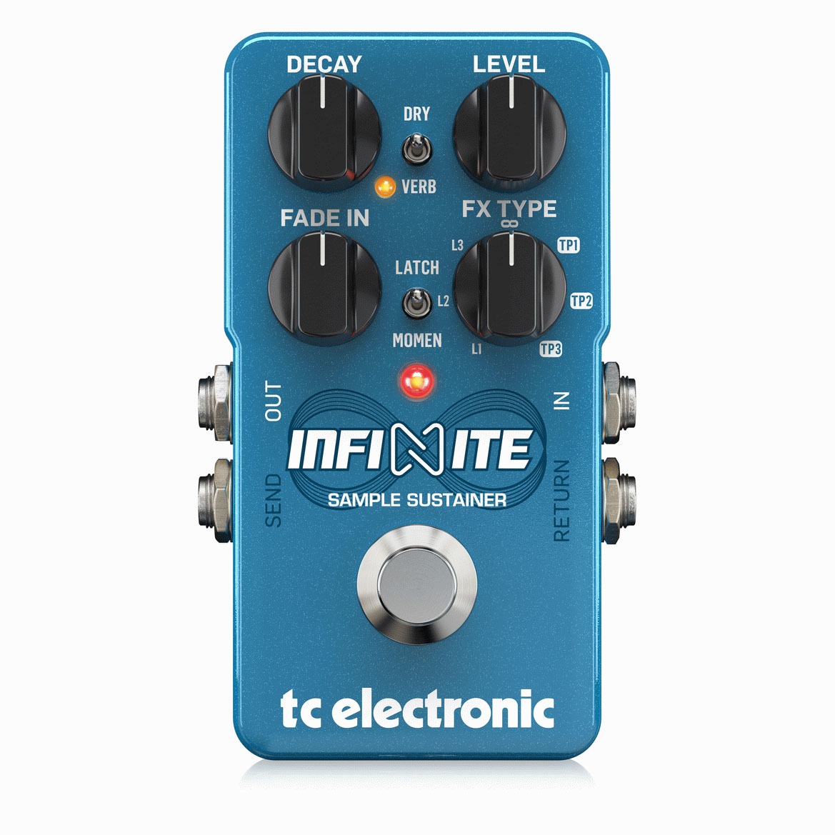 TC Electronic Infinite Sample Sustainer Effects Pedal