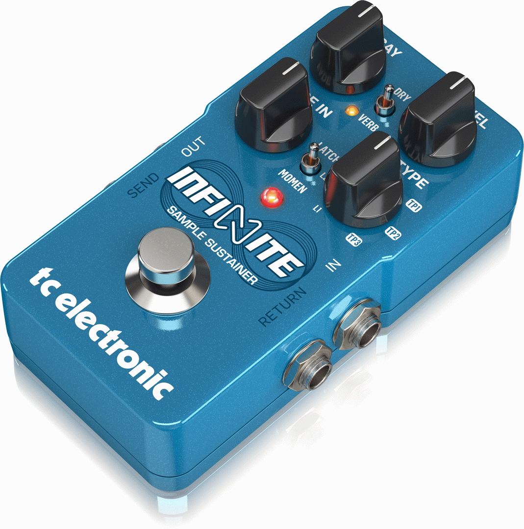 TC Electronic Infinite Sample Sustainer Effects Pedal